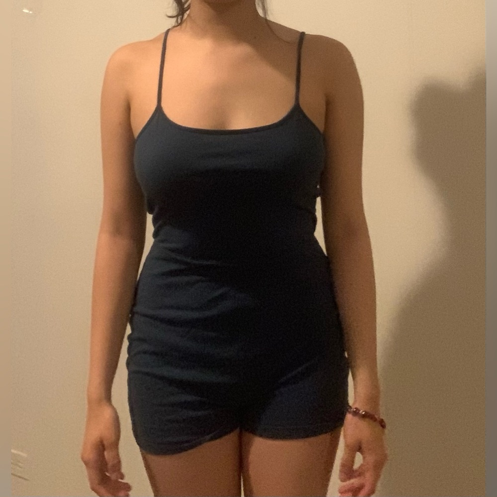Dark Blue Romper
